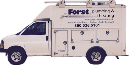 Forst Plumbing and Heating Work Truck